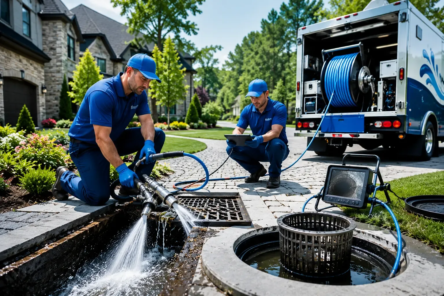 Local outdoor drain cleaning professionals in Harrisburg, IL